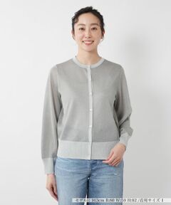 NEMIKA / ネミカ カーディガン・ボレロ | シアーラメニットカーディガン【NEMIKA】