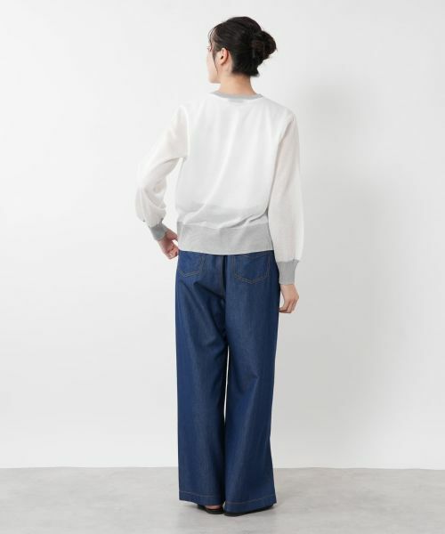 NEMIKA / ネミカ カーディガン・ボレロ | シアーラメニットカーディガン【NEMIKA】 | 詳細12