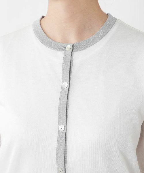 NEMIKA / ネミカ カーディガン・ボレロ | シアーラメニットカーディガン【NEMIKA】 | 詳細16