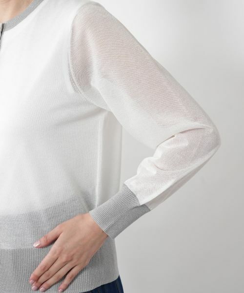 NEMIKA / ネミカ カーディガン・ボレロ | シアーラメニットカーディガン【NEMIKA】 | 詳細18