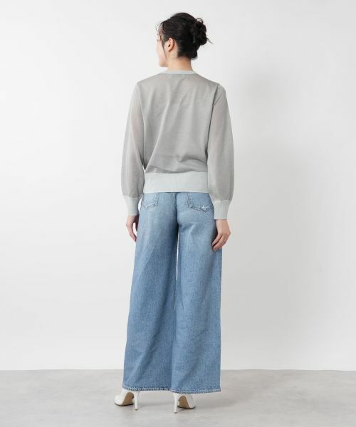 NEMIKA / ネミカ カーディガン・ボレロ | シアーラメニットカーディガン【NEMIKA】 | 詳細6