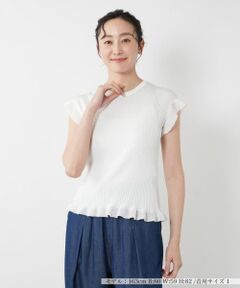 NEMIKA / ネミカ ニット・セーター | フリルスリーブニット【NEMIKA】