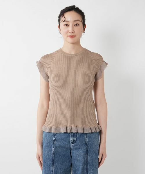 NEMIKA / ネミカ ニット・セーター | フリルスリーブニット【NEMIKA】 | 詳細13