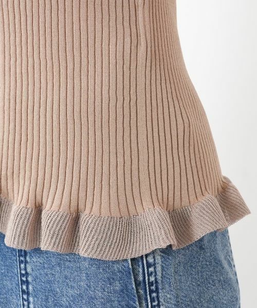 NEMIKA / ネミカ ニット・セーター | フリルスリーブニット【NEMIKA】 | 詳細19