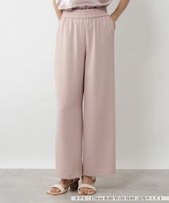 NEMIKA / ネミカ その他パンツ | ウエストギャザーワイドパンツ【NEMIKA】