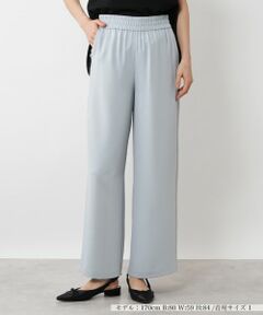 NEMIKA / ネミカ その他パンツ | ウエストギャザーワイドパンツ【NEMIKA】