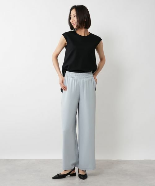 NEMIKA / ネミカ その他パンツ | ウエストギャザーワイドパンツ【NEMIKA】 | 詳細10