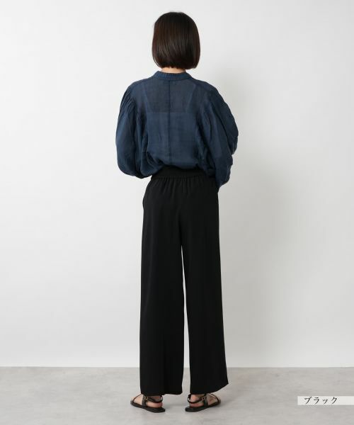 NEMIKA / ネミカ その他パンツ | ウエストギャザーワイドパンツ【NEMIKA】 | 詳細15