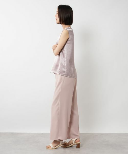 NEMIKA / ネミカ その他パンツ | ウエストギャザーワイドパンツ【NEMIKA】 | 詳細17