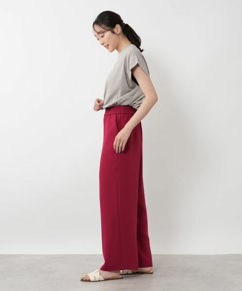 NEMIKA / ネミカ その他パンツ | ウエストギャザーワイドパンツ【NEMIKA】 | 詳細2