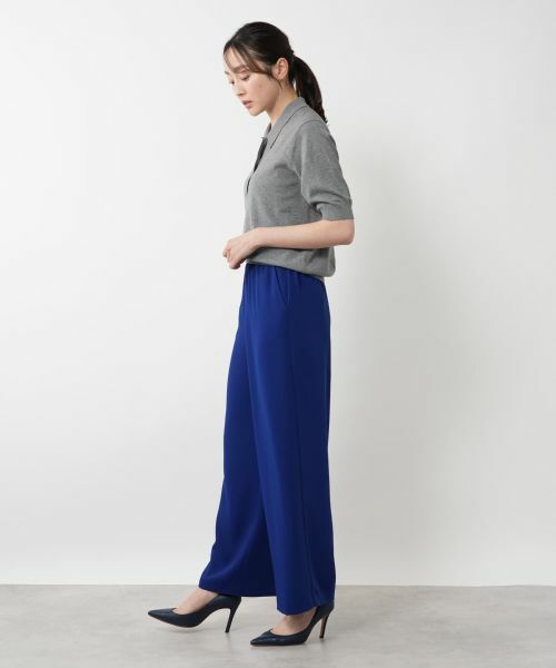 NEMIKA / ネミカ その他パンツ | ウエストギャザーワイドパンツ【NEMIKA】 | 詳細5