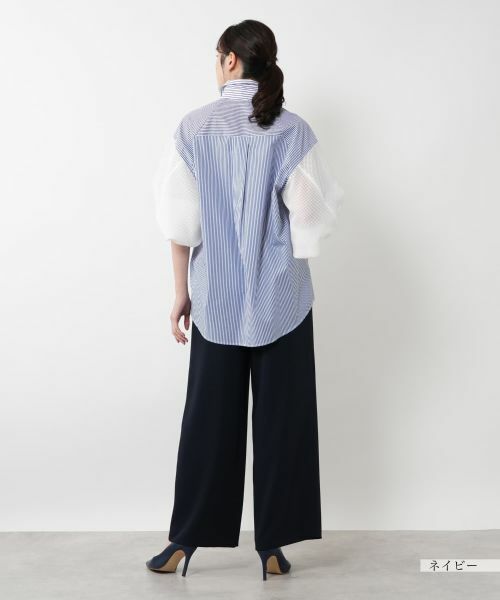 NEMIKA / ネミカ その他パンツ | ウエストギャザーワイドパンツ【NEMIKA】 | 詳細9