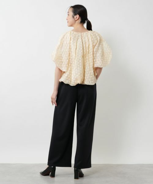 NEMIKA / ネミカ シャツ・ブラウス | ドットバルーンブラウス【torrazzo donna】 | 詳細3