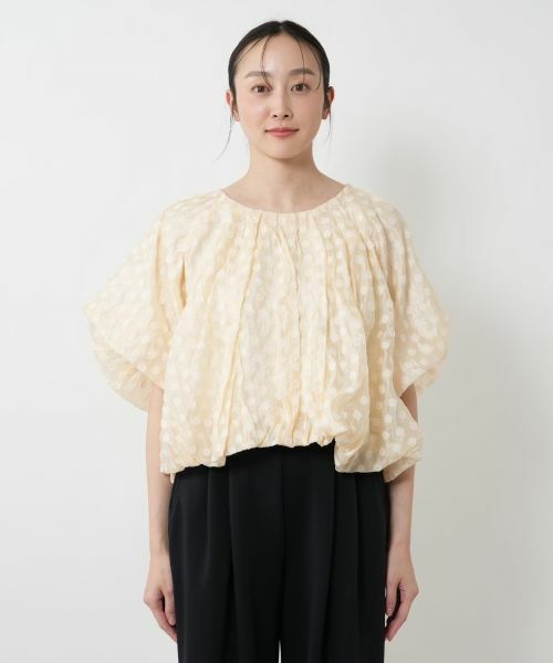 NEMIKA / ネミカ シャツ・ブラウス | ドットバルーンブラウス【torrazzo donna】 | 詳細4