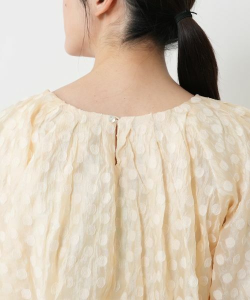 NEMIKA / ネミカ シャツ・ブラウス | ドットバルーンブラウス【torrazzo donna】 | 詳細8