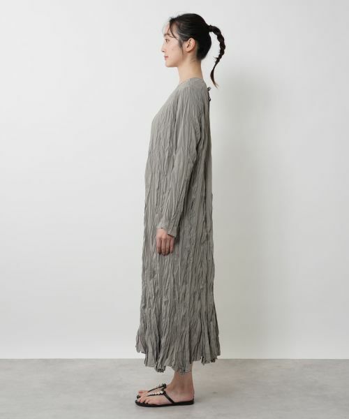 NEMIKA / ネミカ ドレス | シワ加工2WAYワンピース【torrazzo donna】 | 詳細11