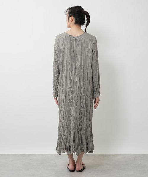 NEMIKA / ネミカ ドレス | シワ加工2WAYワンピース【torrazzo donna】 | 詳細12