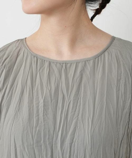 NEMIKA / ネミカ ドレス | シワ加工2WAYワンピース【torrazzo donna】 | 詳細13