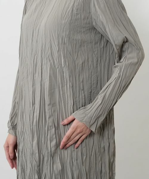 NEMIKA / ネミカ ドレス | シワ加工2WAYワンピース【torrazzo donna】 | 詳細16