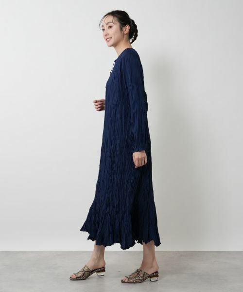 NEMIKA / ネミカ ドレス | シワ加工2WAYワンピース【torrazzo donna】 | 詳細2