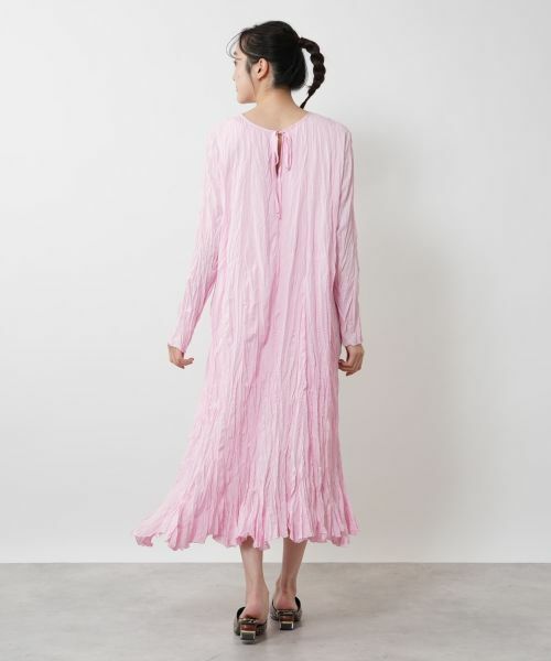NEMIKA / ネミカ ドレス | シワ加工2WAYワンピース【torrazzo donna】 | 詳細6
