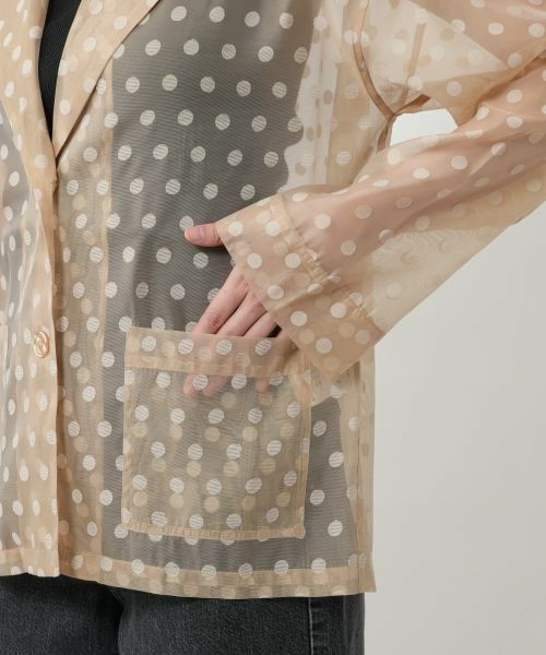 NEMIKA / ネミカ テーラードジャケット | シアードットジャケット【torrazzo donna】 | 詳細10