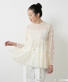 NEMIKA / ネミカ シャツ・ブラウス | レースティアードブラウス【torrazzo donna】