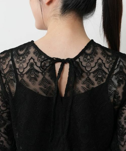 NEMIKA / ネミカ シャツ・ブラウス | レースティアードブラウス【torrazzo donna】 | 詳細11