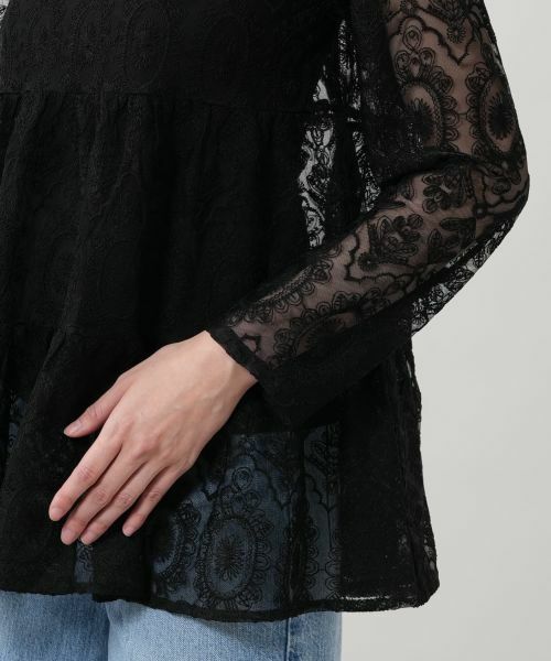 NEMIKA / ネミカ シャツ・ブラウス | レースティアードブラウス【torrazzo donna】 | 詳細13