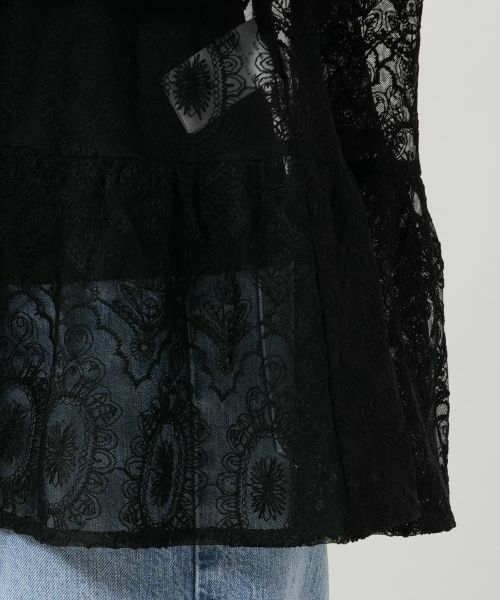 NEMIKA / ネミカ シャツ・ブラウス | レースティアードブラウス【torrazzo donna】 | 詳細14