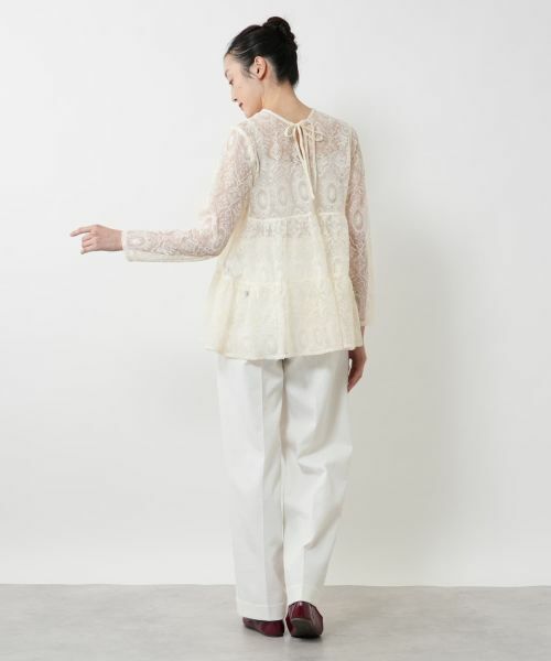 NEMIKA / ネミカ シャツ・ブラウス | レースティアードブラウス【torrazzo donna】 | 詳細3