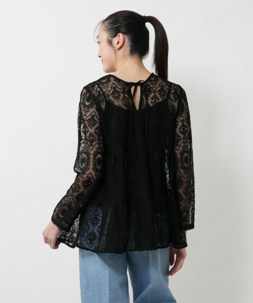 NEMIKA / ネミカ シャツ・ブラウス | レースティアードブラウス【torrazzo donna】 | 詳細9