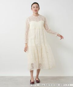 NEMIKA / ネミカ ドレス | レースティアードワンピース【torrazzo donna】