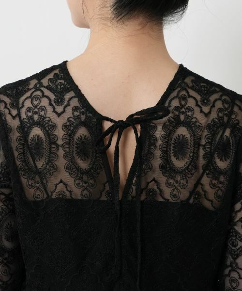 NEMIKA / ネミカ ドレス | レースティアードワンピース【torrazzo donna】 | 詳細11