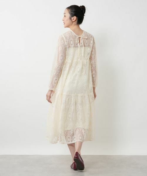 NEMIKA / ネミカ ドレス | レースティアードワンピース【torrazzo donna】 | 詳細3