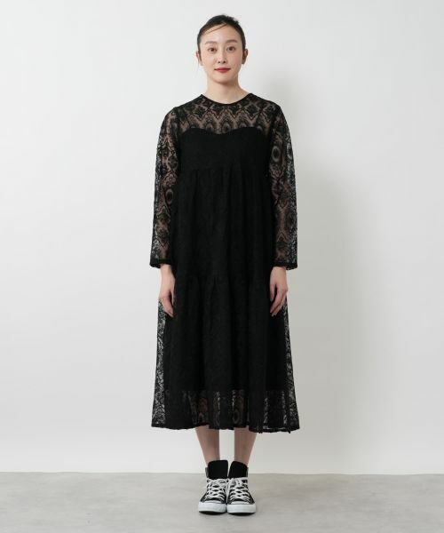 NEMIKA / ネミカ ドレス | レースティアードワンピース【torrazzo donna】 | 詳細7