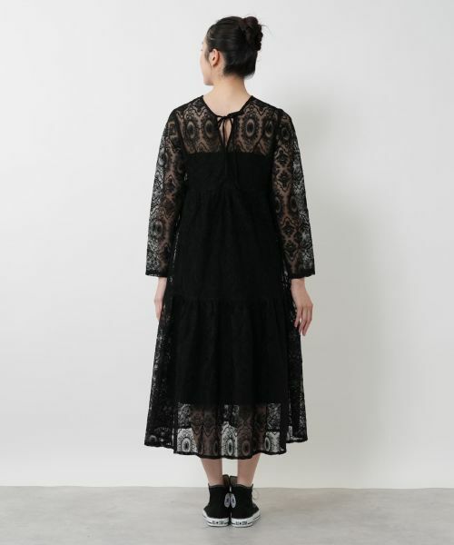 NEMIKA / ネミカ ドレス | レースティアードワンピース【torrazzo donna】 | 詳細9