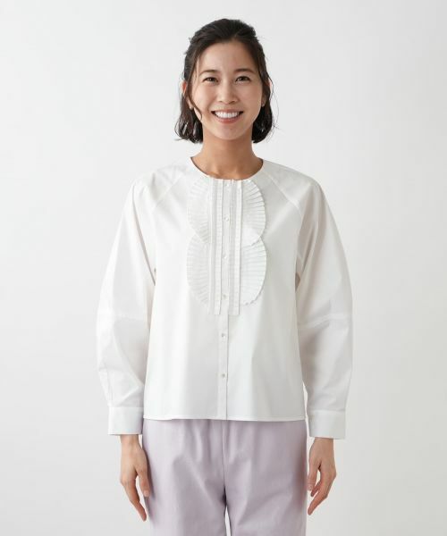 NEMIKA / ネミカ シャツ・ブラウス | プリーツデザインブラウス【MARILYN MOON】 | 詳細10