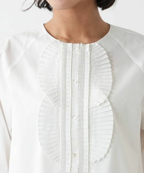 NEMIKA / ネミカ シャツ・ブラウス | プリーツデザインブラウス【MARILYN MOON】 | 詳細13
