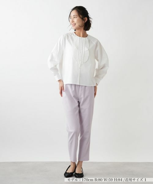 NEMIKA / ネミカ シャツ・ブラウス | プリーツデザインブラウス【MARILYN MOON】 | 詳細7