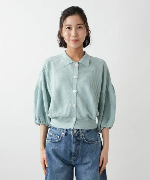 NEMIKA / ネミカ カーディガン・ボレロ | ボリュームスリーブニットカーディガン【MARILYN MOON】 | 詳細10