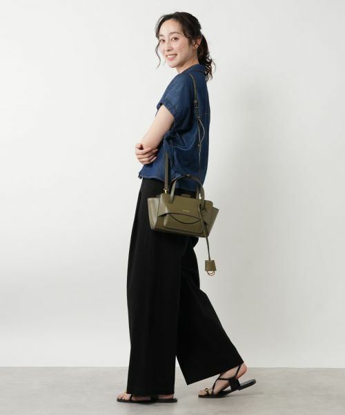 NEMIKA / ネミカ ハンドバッグ | 2WAYフラップレザーバッグ【HIDESINS】 | 詳細15