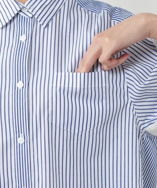 NEMIKA / ネミカ シャツ・ブラウス | 異素材スリーブブラウス【Lallia Mu】 | 詳細10