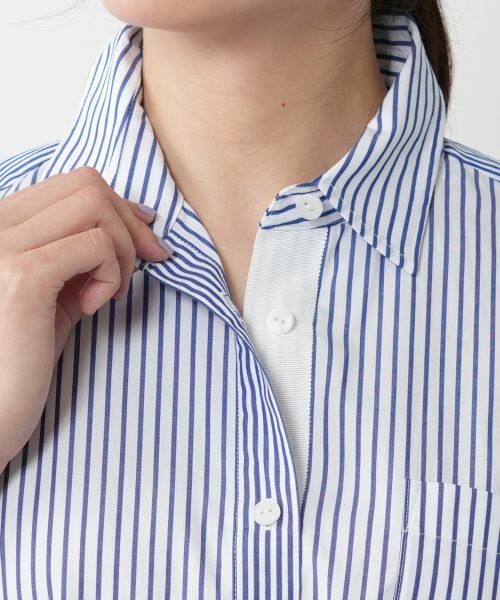 NEMIKA / ネミカ シャツ・ブラウス | 異素材スリーブブラウス【Lallia Mu】 | 詳細9