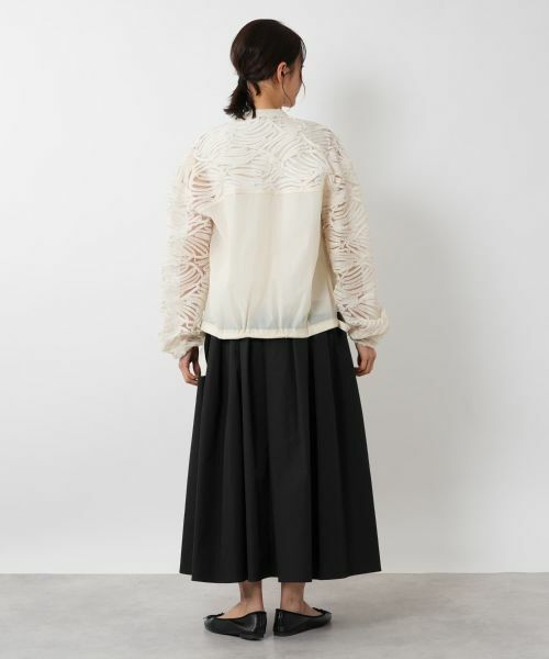 NEMIKA / ネミカ その他アウター | シアーテクスチャーブルゾン【Lallia Mu】 | 詳細3