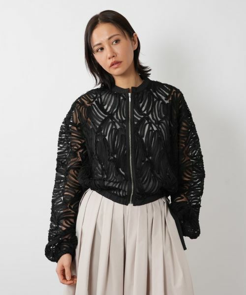 NEMIKA / ネミカ その他アウター | シアーテクスチャーブルゾン【Lallia Mu】 | 詳細7