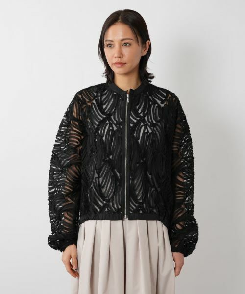 NEMIKA / ネミカ その他アウター | シアーテクスチャーブルゾン【Lallia Mu】 | 詳細8