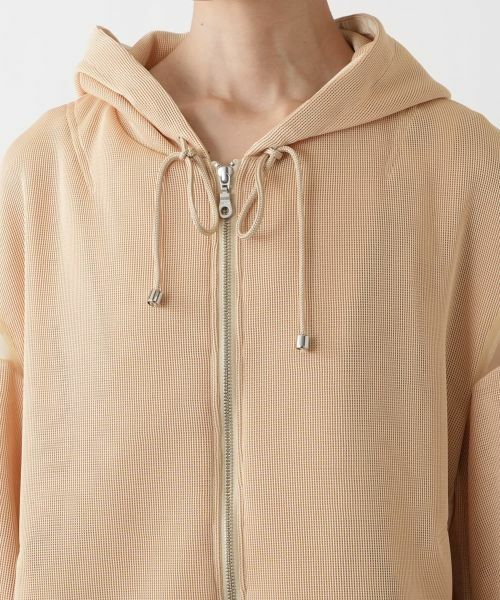 NEMIKA / ネミカ テーラードジャケット | 異素材切替フーデッドジャケット【Lallia Mu】 | 詳細13