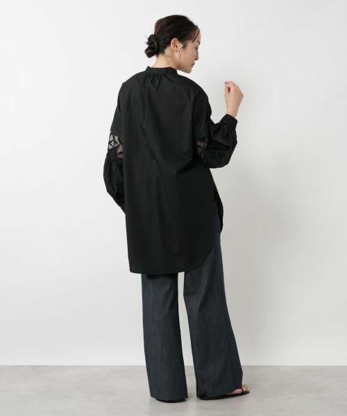 NEMIKA / ネミカ シャツ・ブラウス | レーススリーブブラウス【Lallia Mu】 | 詳細3