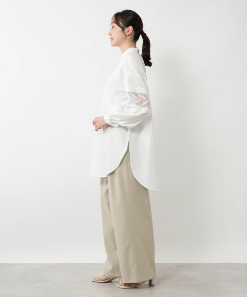 NEMIKA / ネミカ シャツ・ブラウス | レーススリーブブラウス【Lallia Mu】 | 詳細5